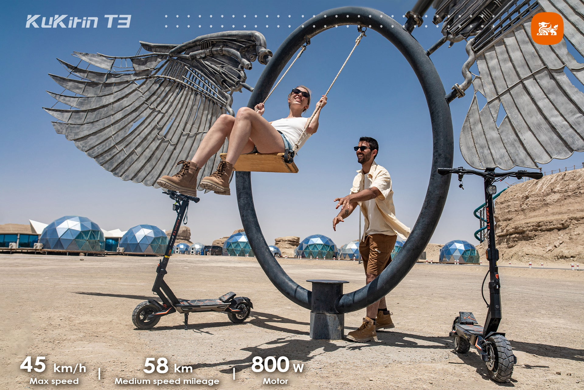 Elektrická kolobežka KuKirin T3 3